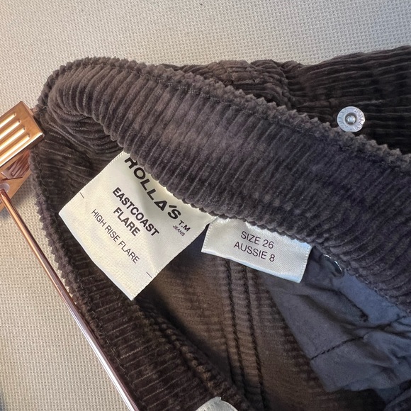 Eastcoast Flare Cord Wide | Elm | Rolla's Jeans - Picture 13 of 16